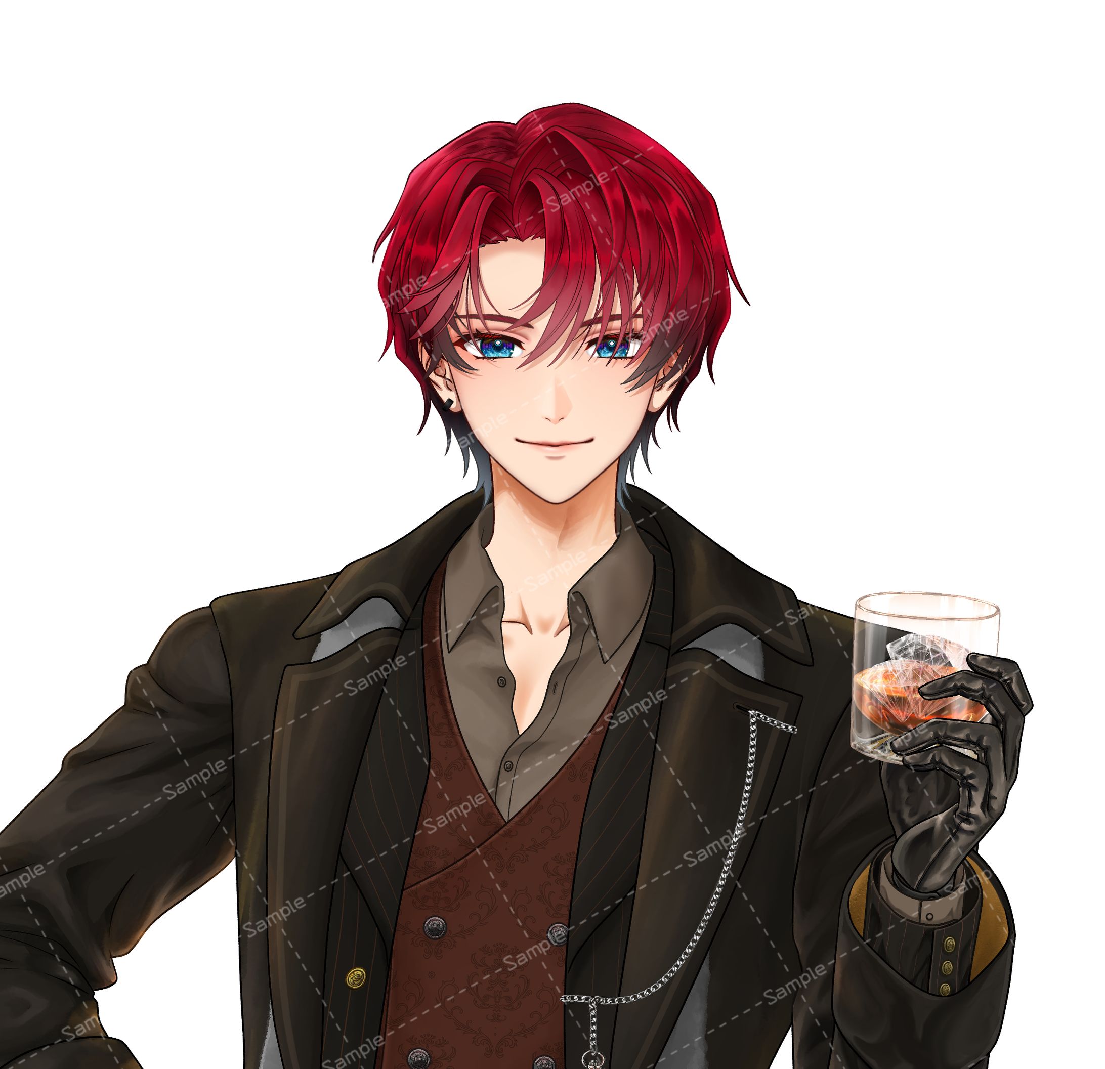 立ち絵/パーツ分けイラスト-1