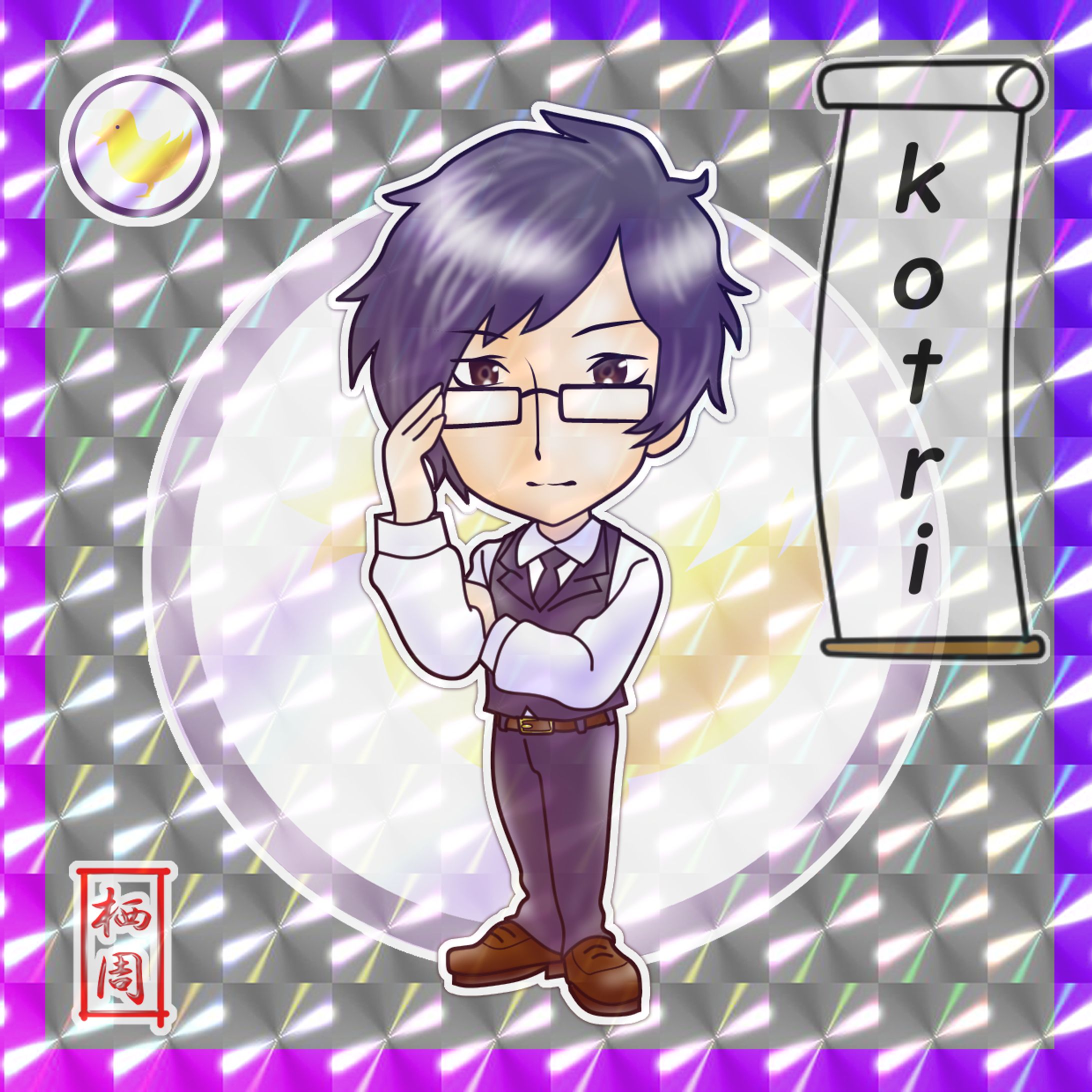 Vtuberさんシール風-1