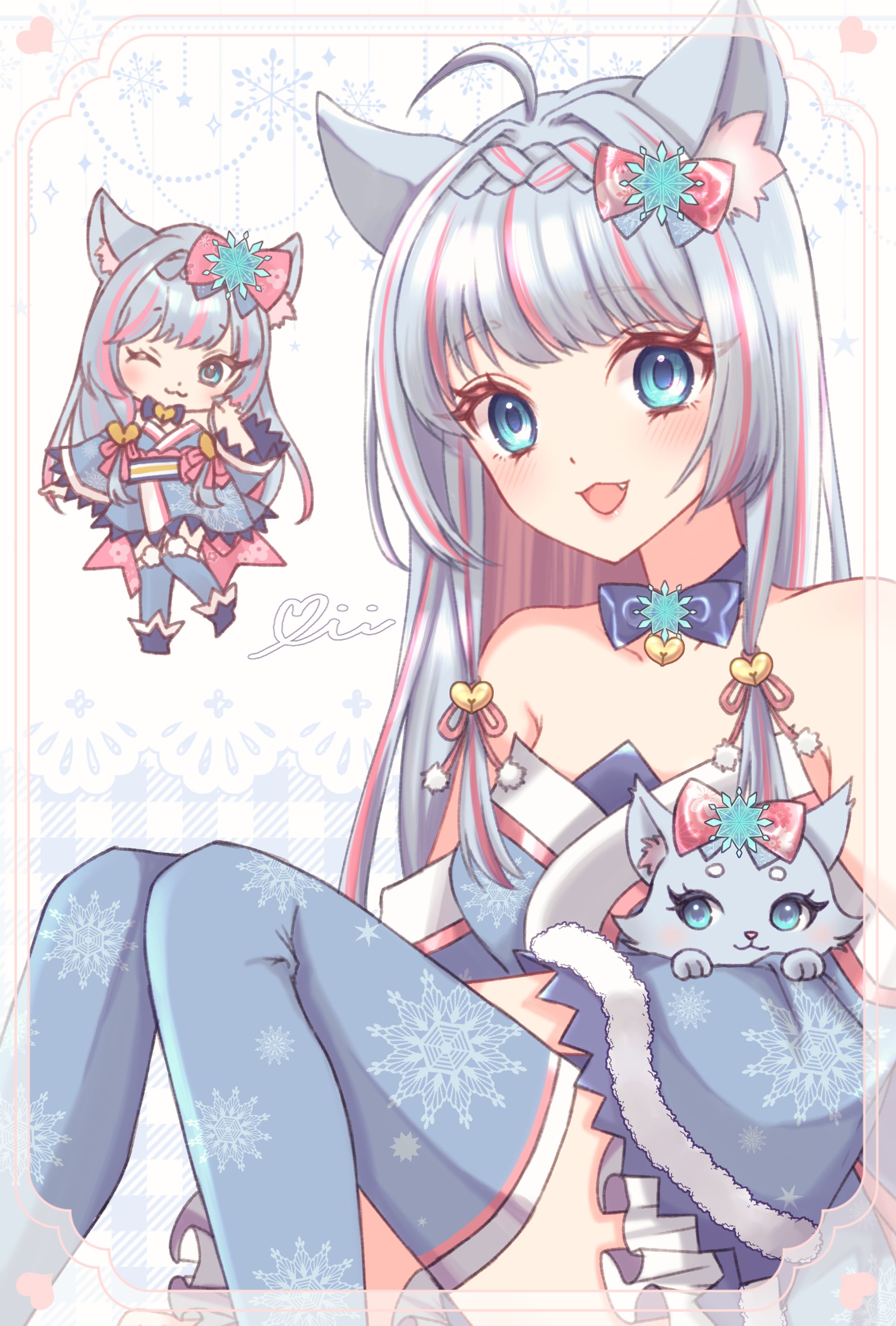 Vtuberの氷花りのさん-1