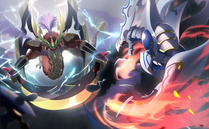 【仕事絵】DIGIMONSEEKERS カラー挿絵❹