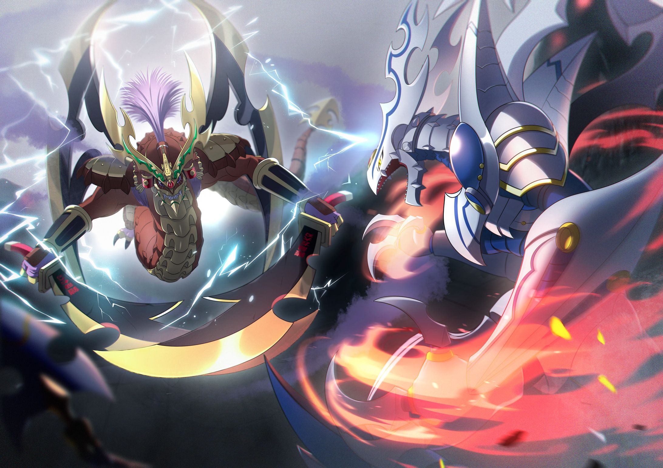 【仕事絵】DIGIMONSEEKERS カラー挿絵❹-1