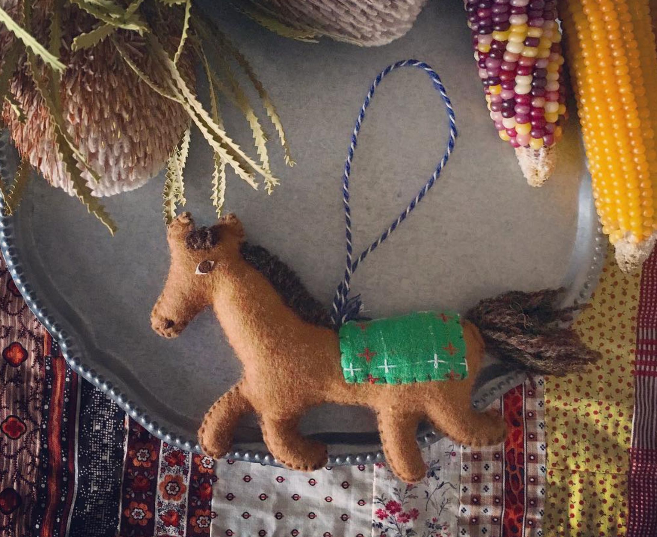 うまのぬいぐるみ-1