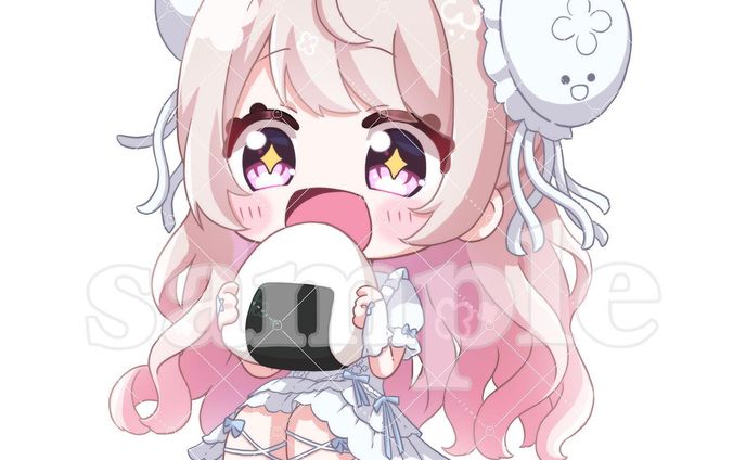 配信待機画面、グッズ