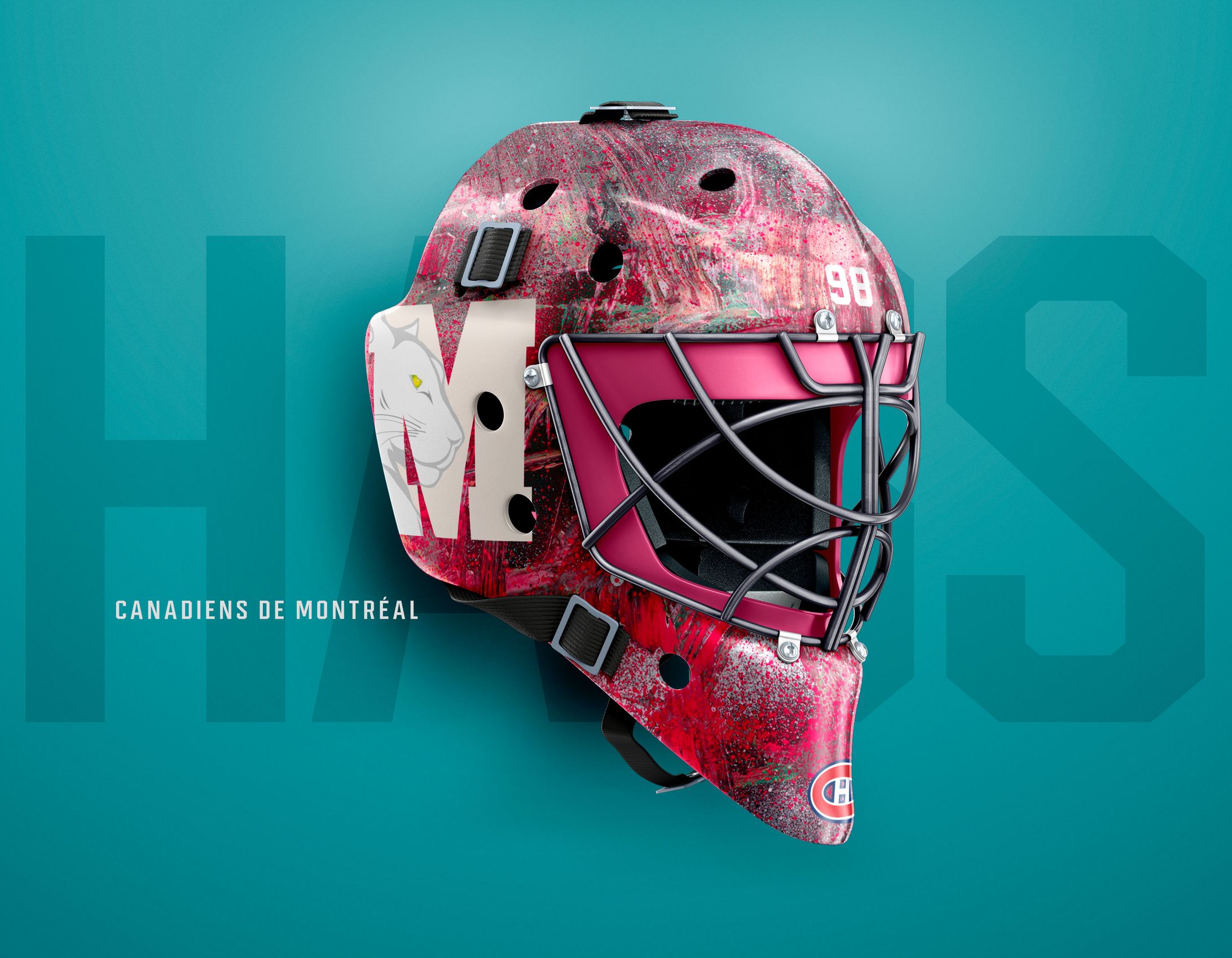 C04｜Casque de hockey-1
