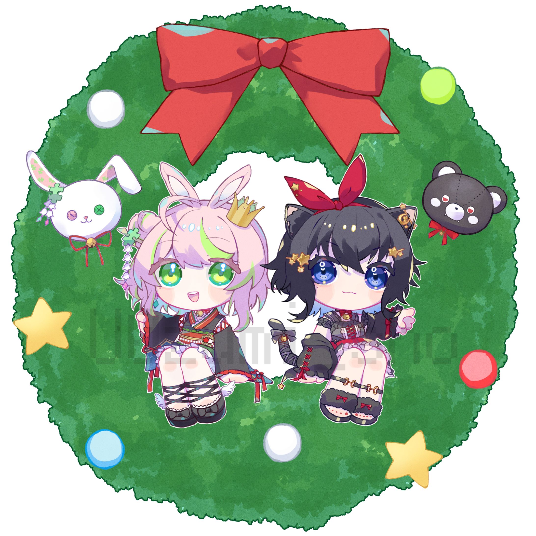 彗理様　クリスマスグッズイラスト-1