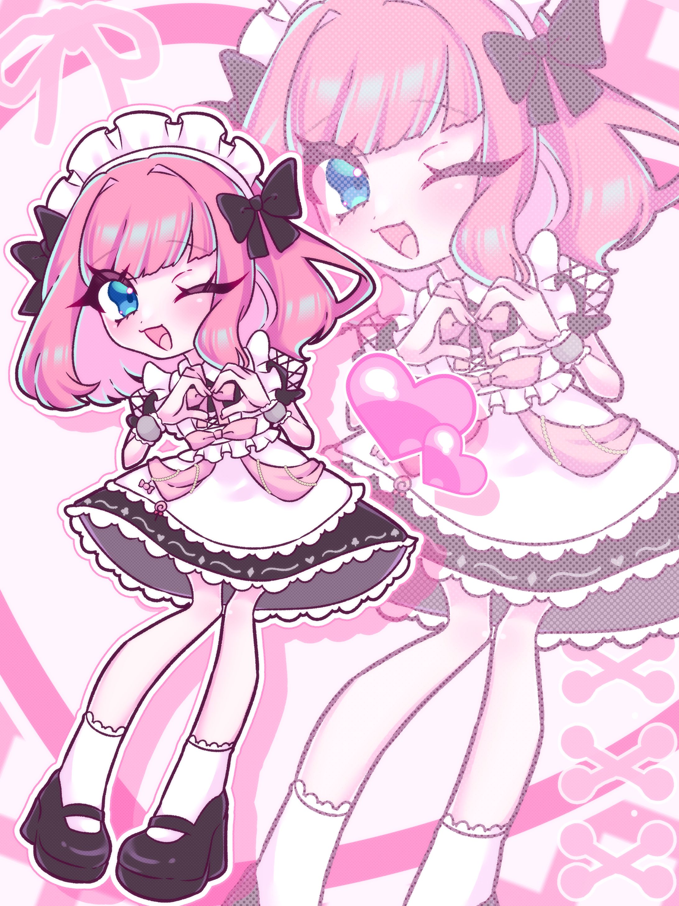 デフォルメ②（等身高め）