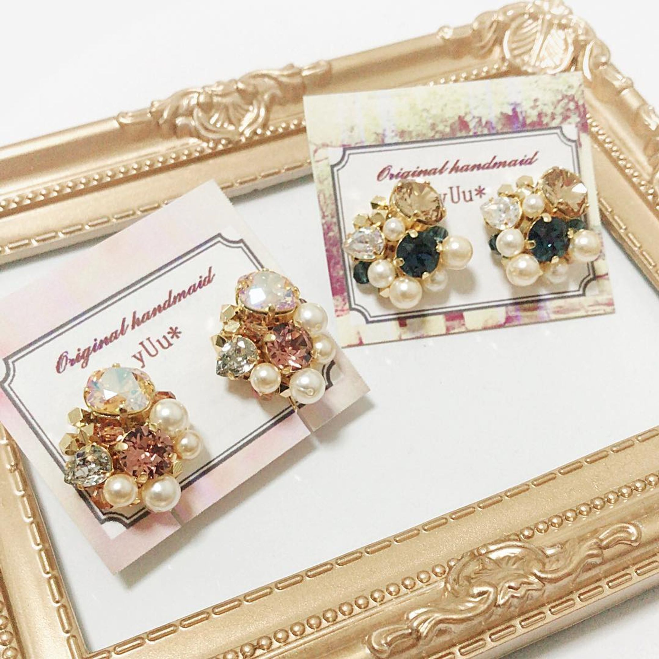 ビジューピアス/イヤリング-1