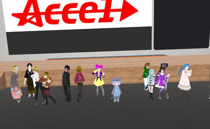 [ロゴ作成]CLUSTARS 1周年イベント"ACCEL"(2024/3/17～03/23)