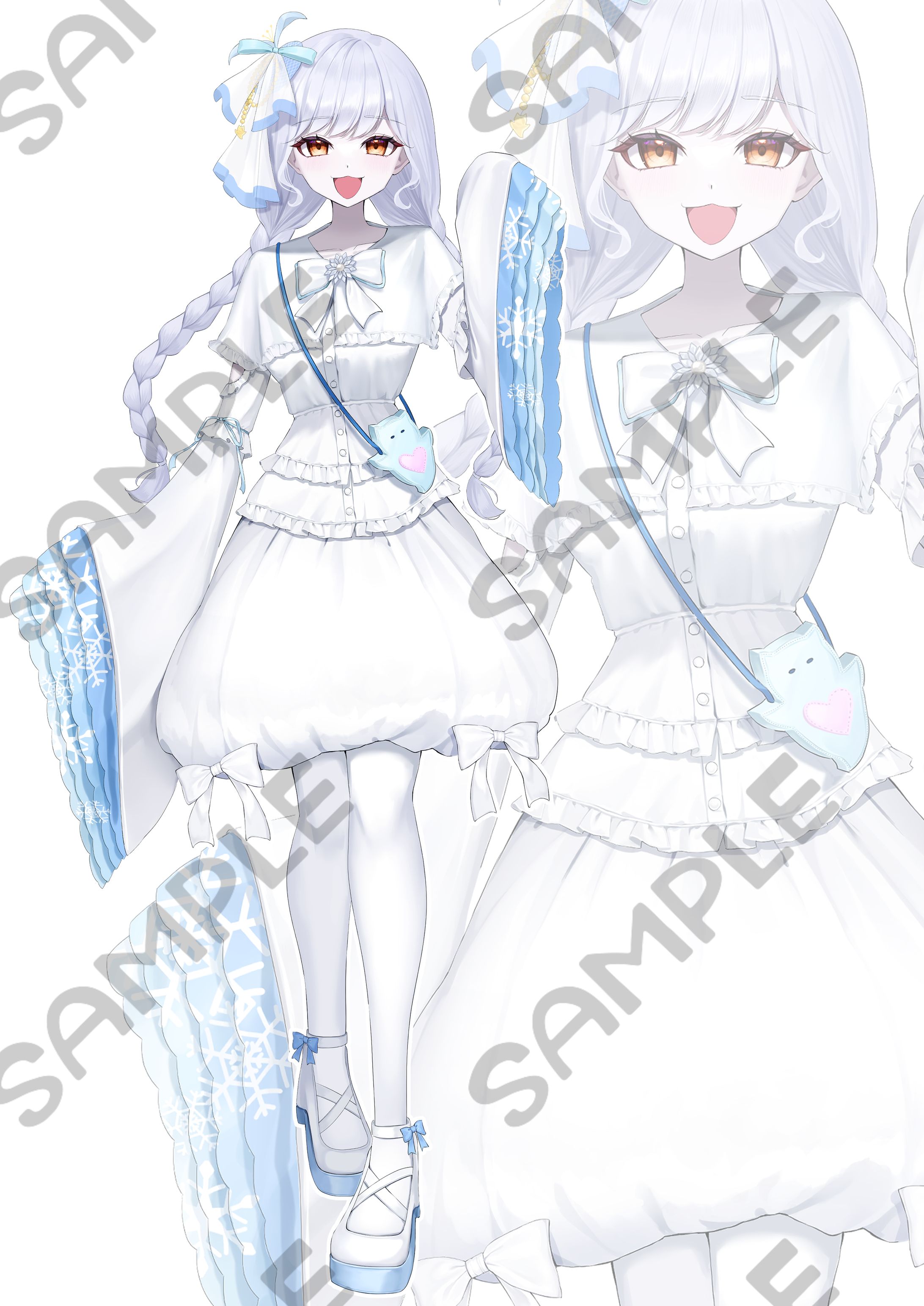 ANIMO所属　寒月ゆら様｜キャラクターデザイン・IRIAM立ち絵-1