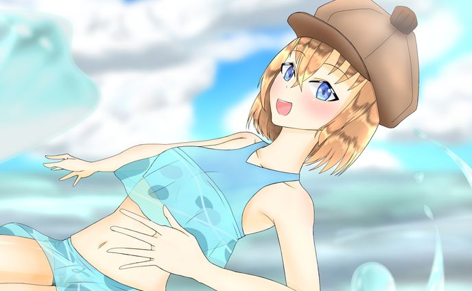 水着ルーフレス(オリキャラ)