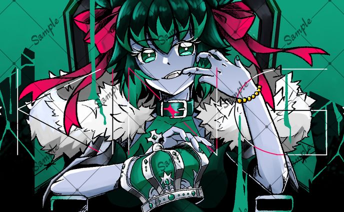 KING歌ってみた動画用サムネイル