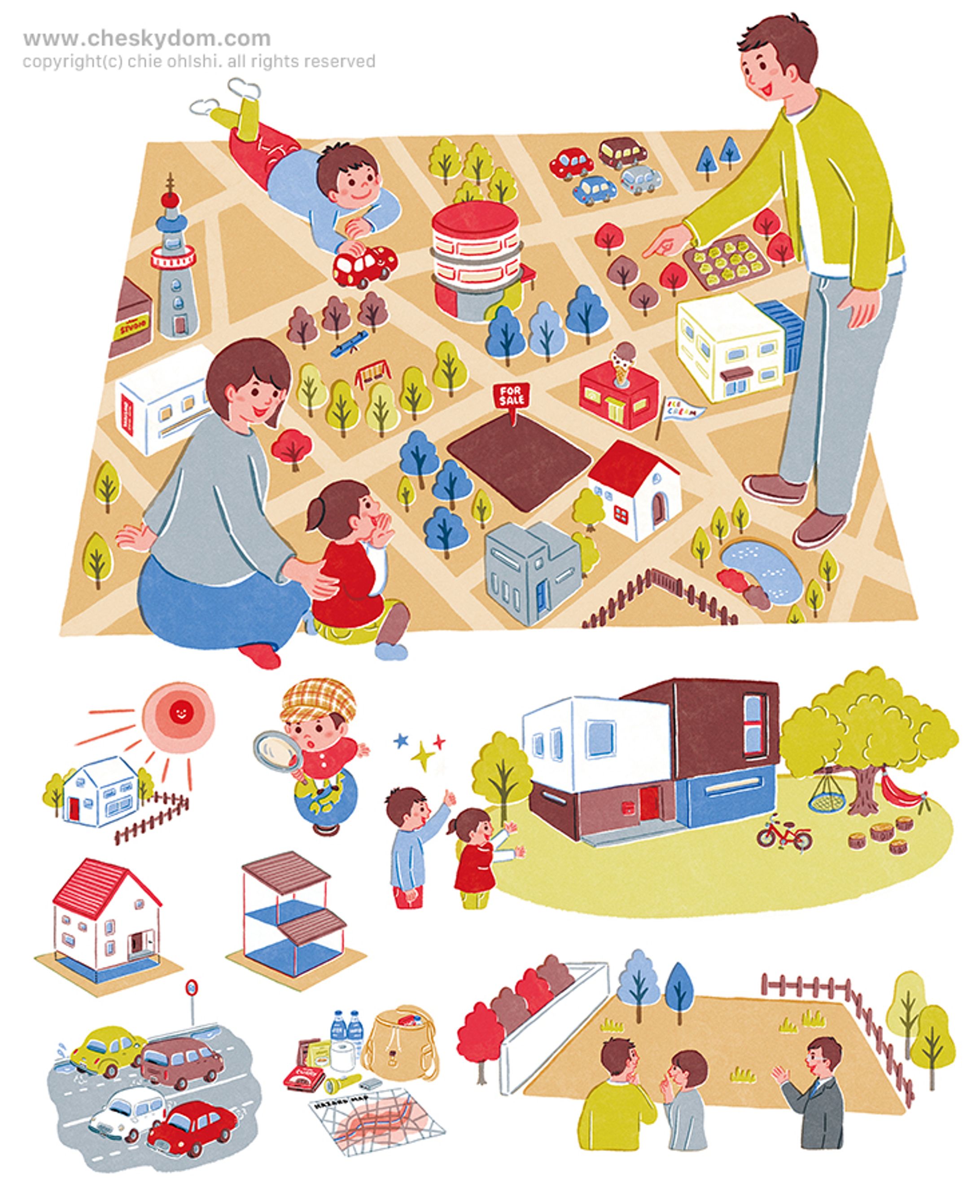 住宅展示場リーフレット-1