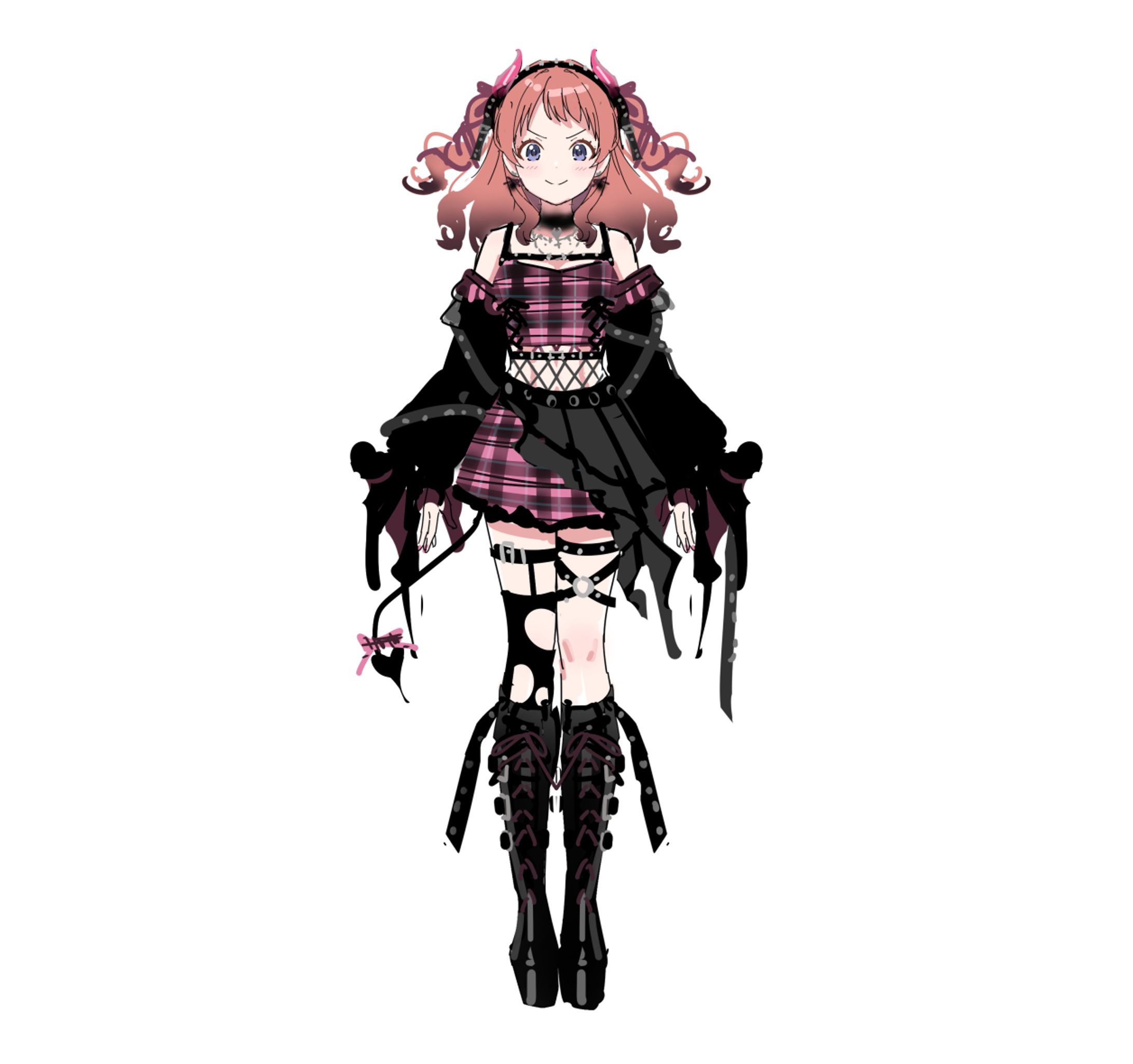 悪魔咲季_衣装デザイン-1