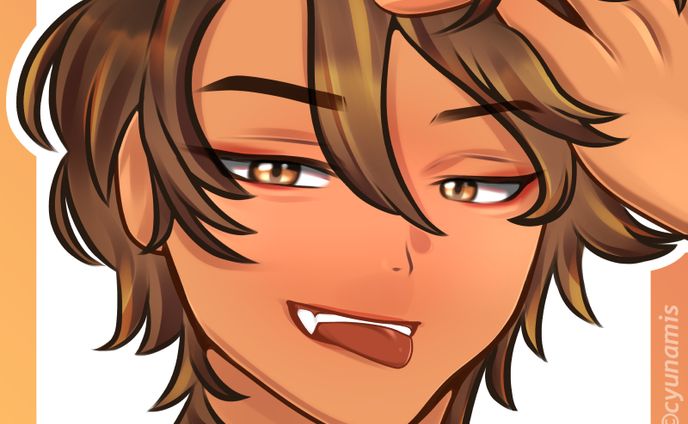 Headshot Icon Commission for bea