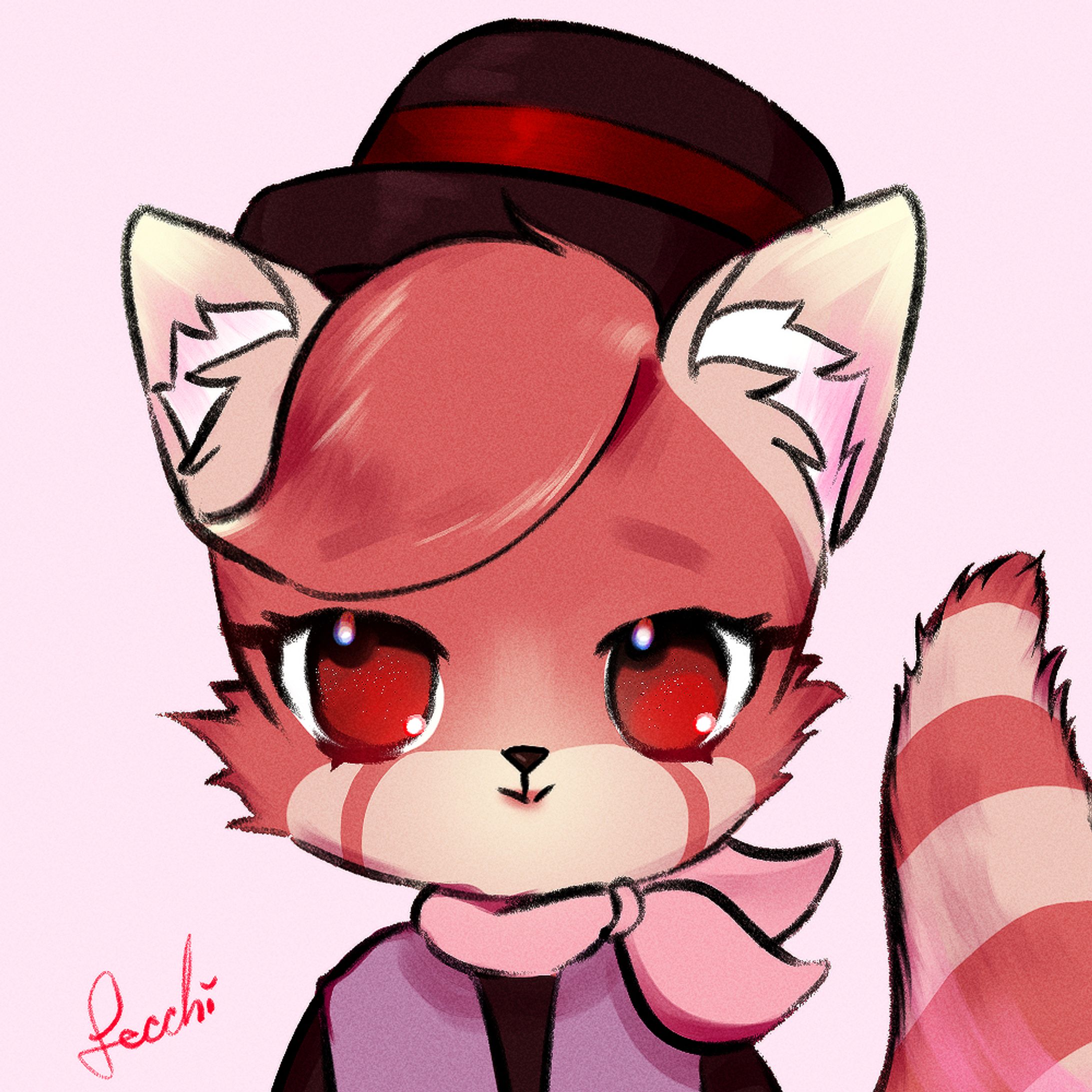 Requested Art | Red Panda-1