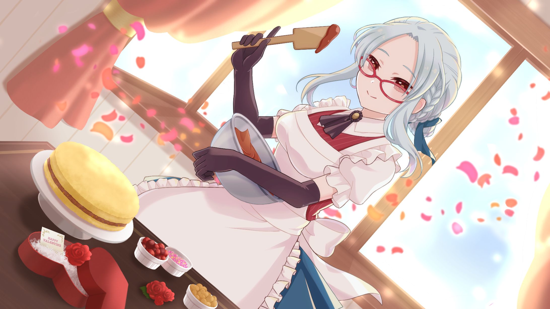バレンタインイラスト(Vtuber案件)-1