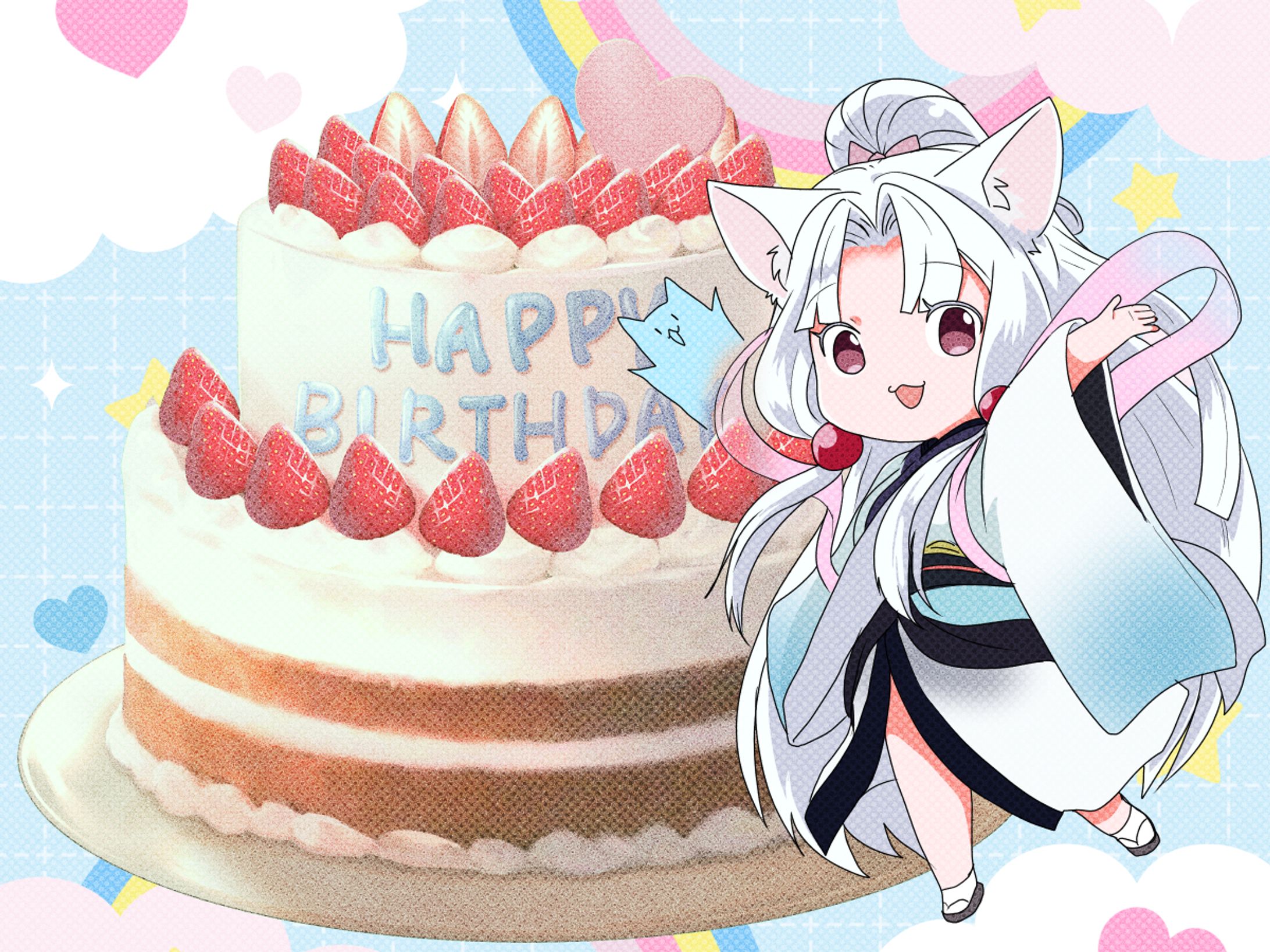 版権キャラクターデフォルメイラスト-1