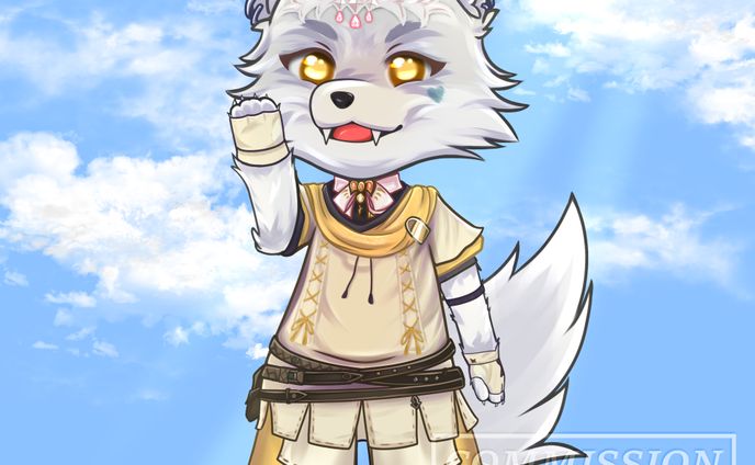 Fullbody Chibi Commission for shirogi