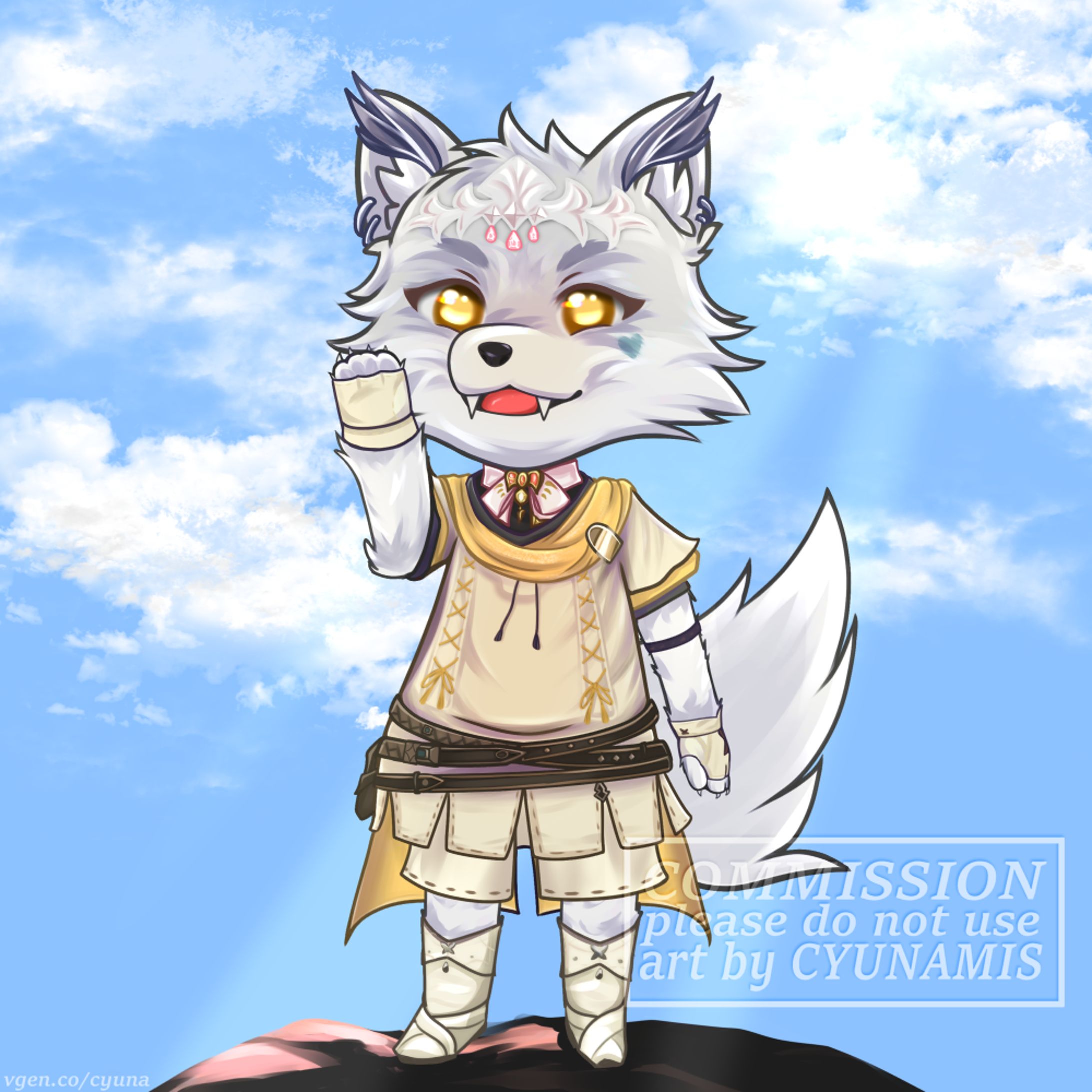 Fullbody Chibi Commission for shirogi-1