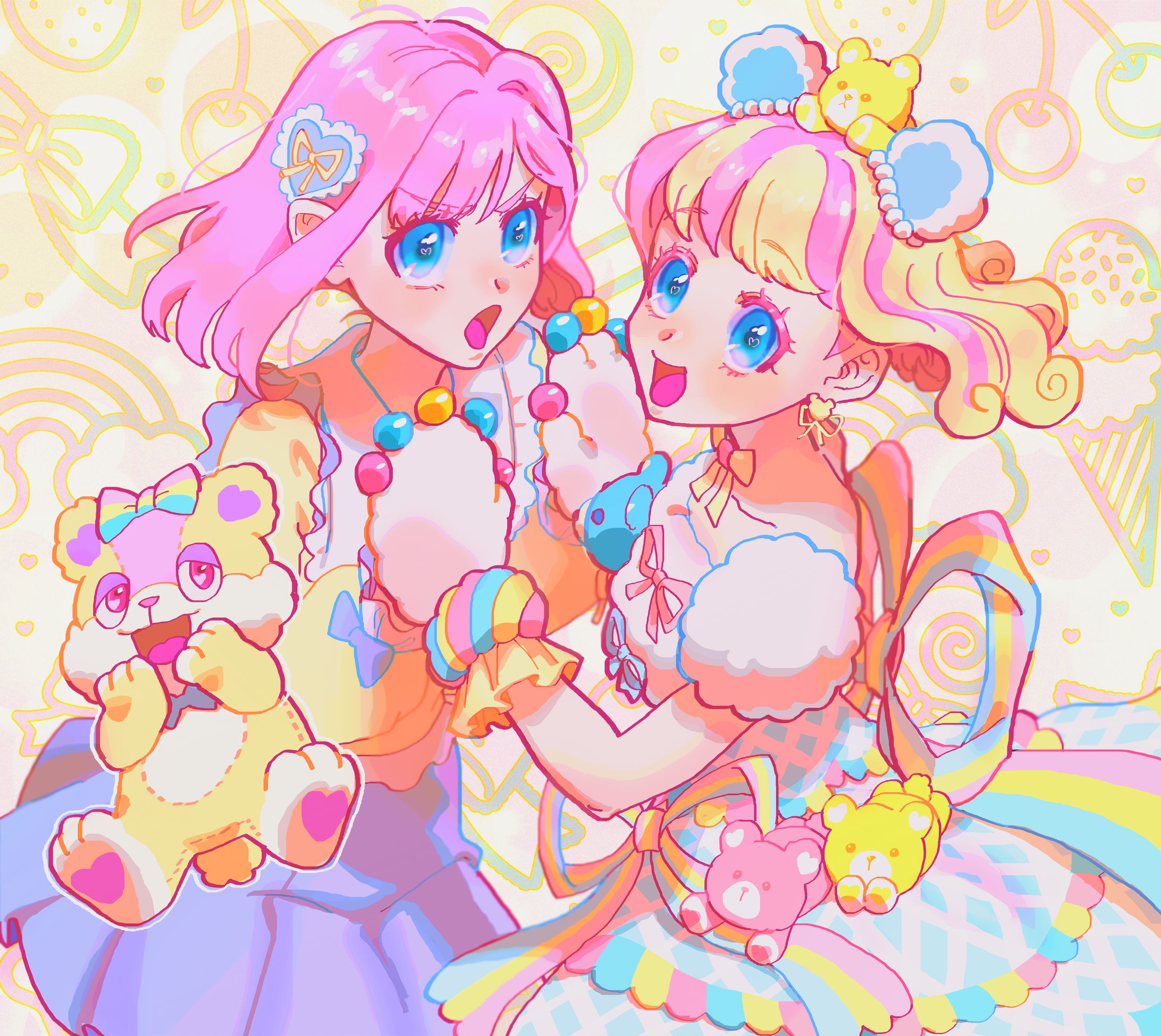 二次創作カラー絵2020年～2023年夏頃-1