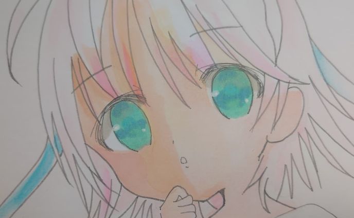 #サンクリお疲れ様でした #サンクリ #色紙 #透明水彩 #うちのこ #おいでよとうほぐ #ありされい #犬後屋Ｇ #ありされ絵