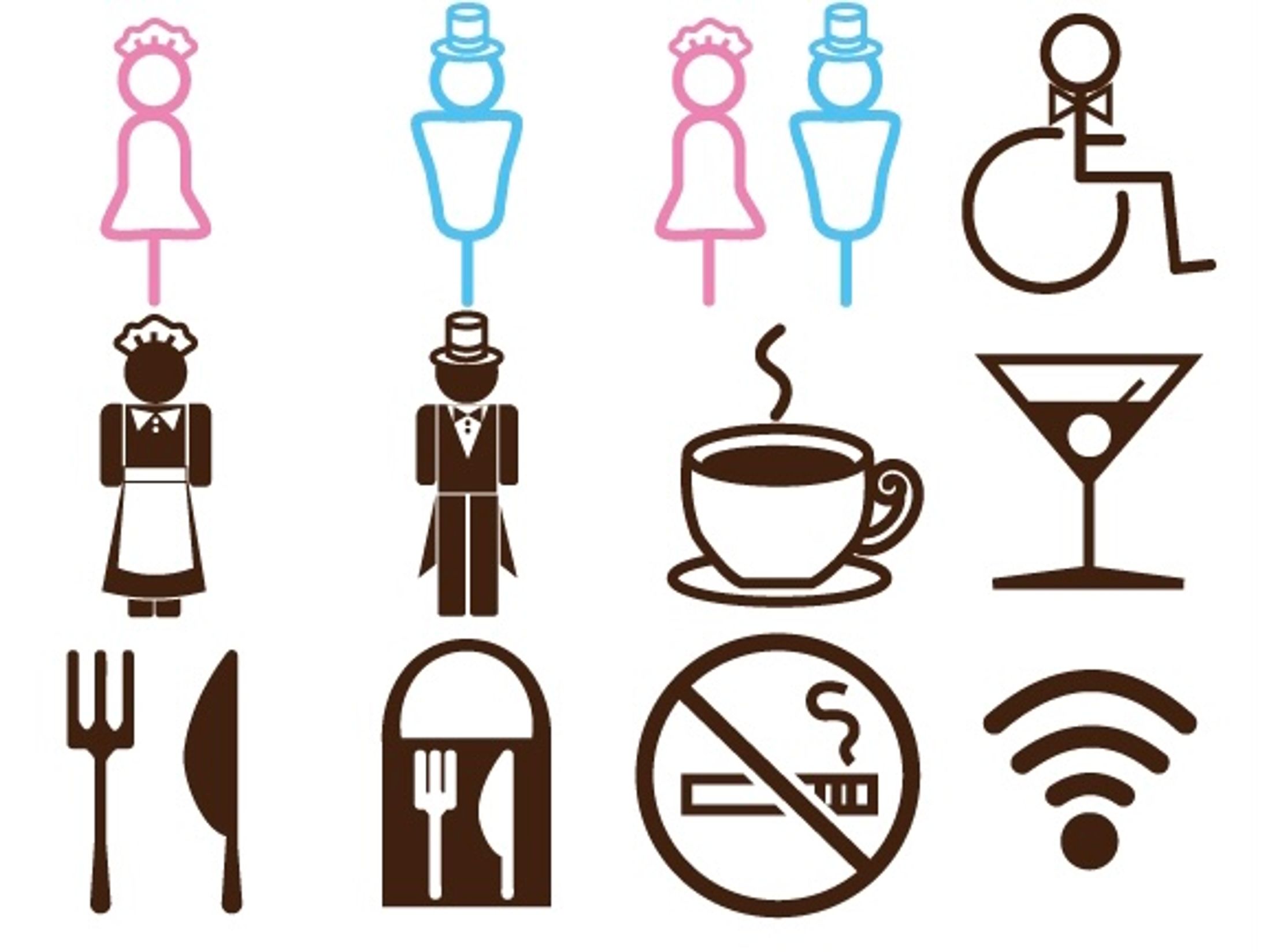 Classical Maid Cafe pictogram-1