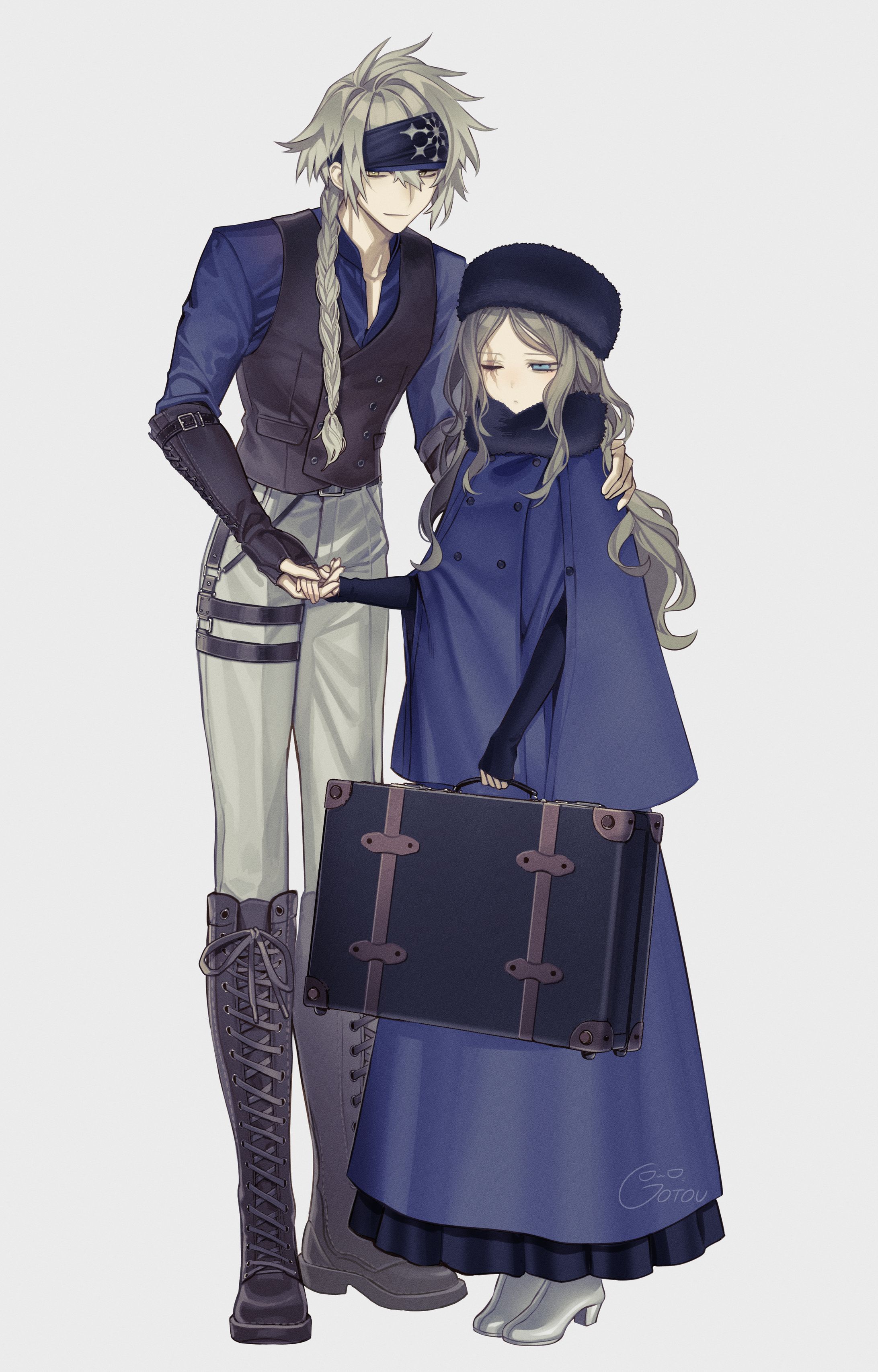 男女　立ち絵-1
