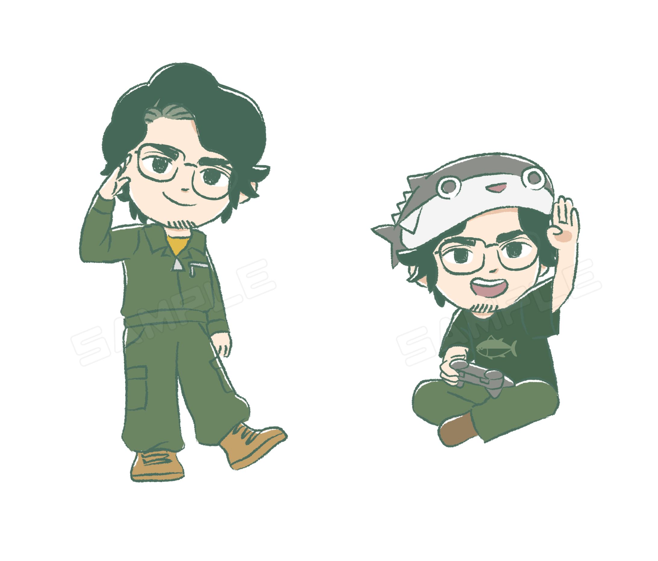 『まぐにぃチャンネル』キャラクターデザイン-1