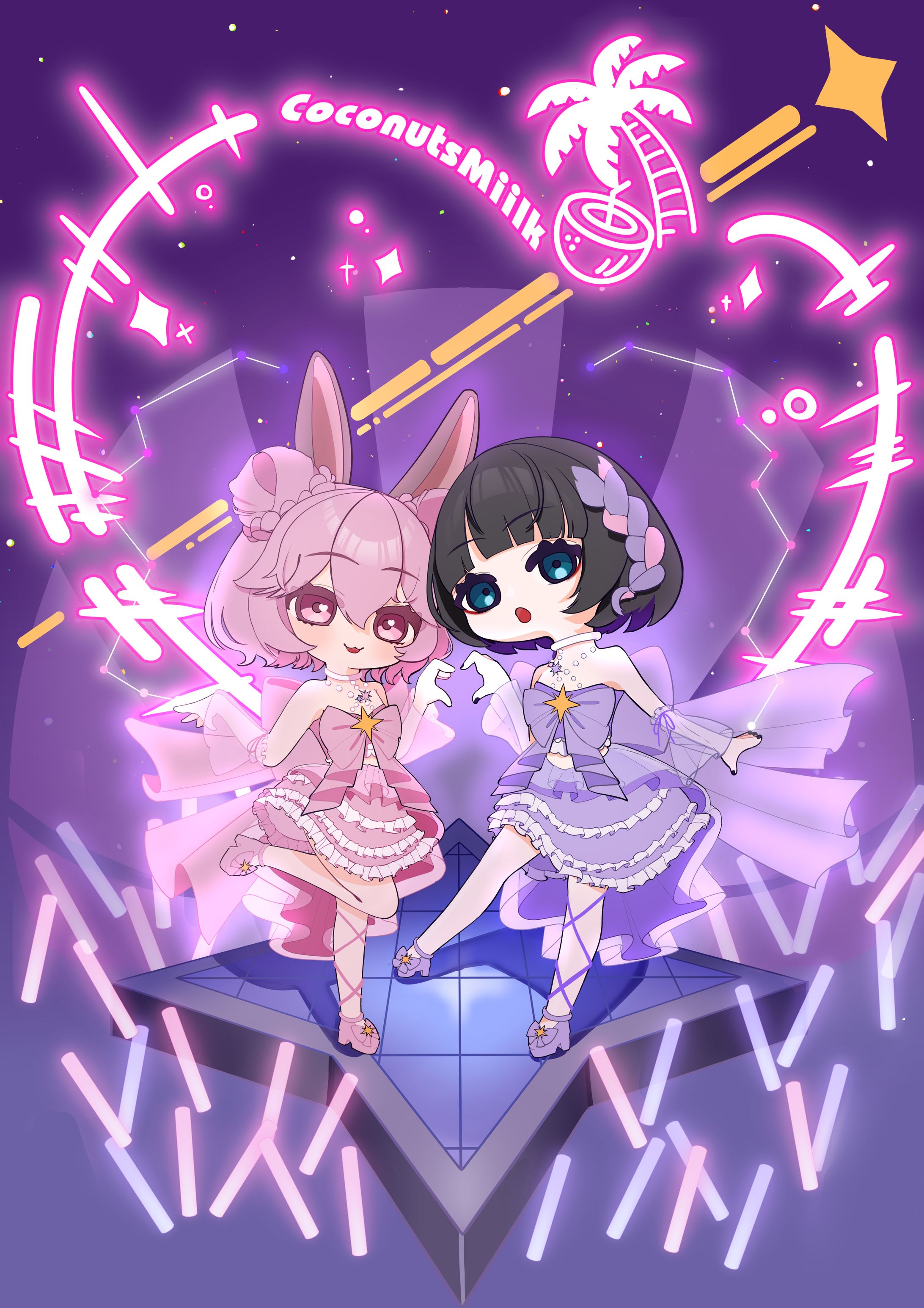 フラワースタンドイラスト_yuki様(CoconutsMiilk様)-1