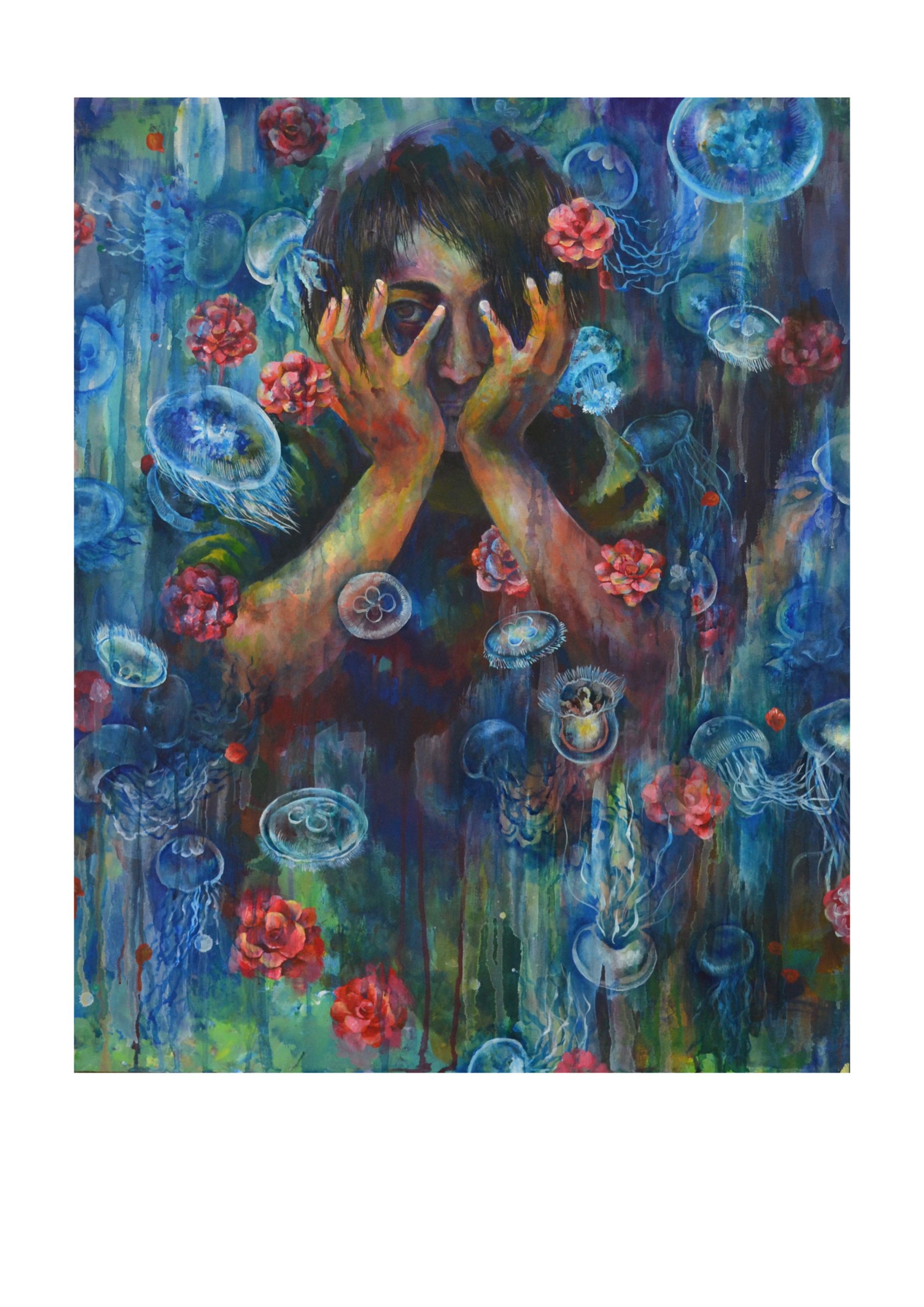 アナログ絵画作品-1