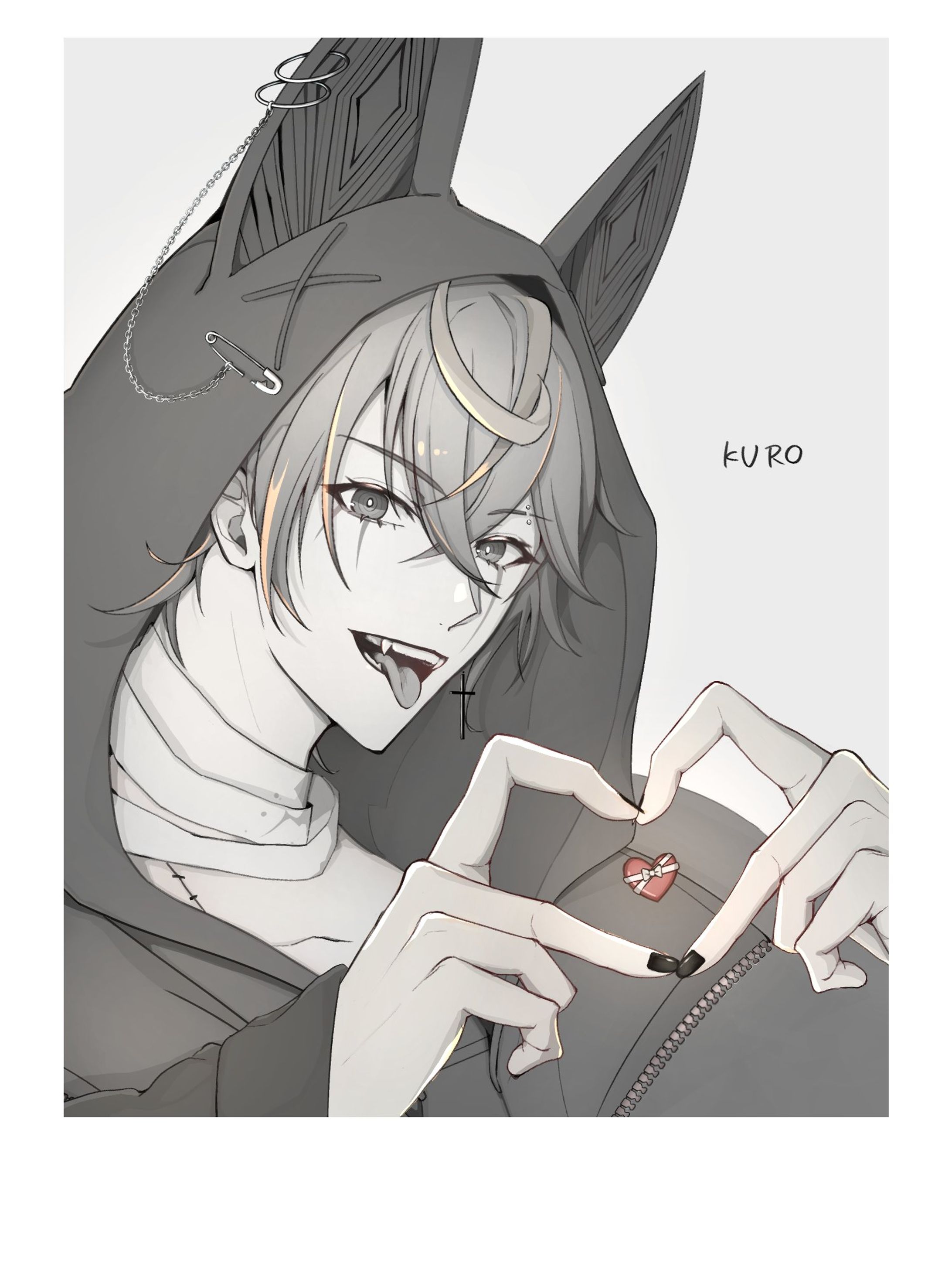 【Vtuber】Kuro Kurenai-1