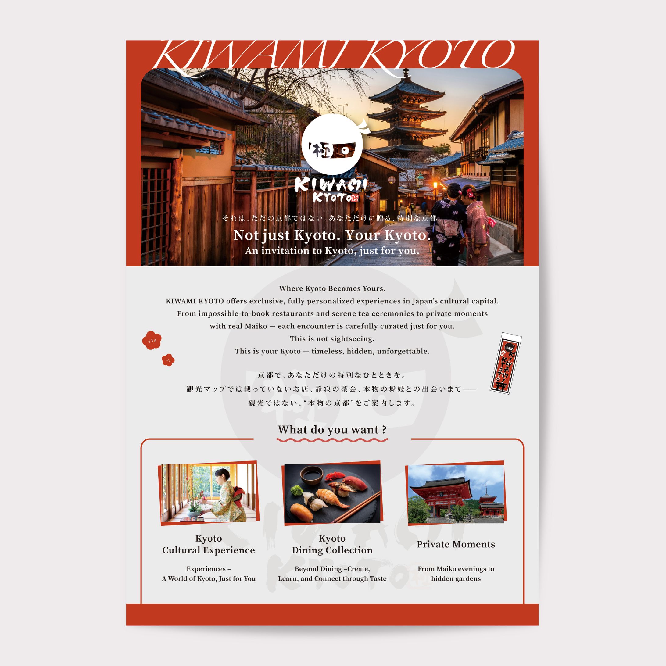 [WORK] KIWAMI KYOTO チラシ-1