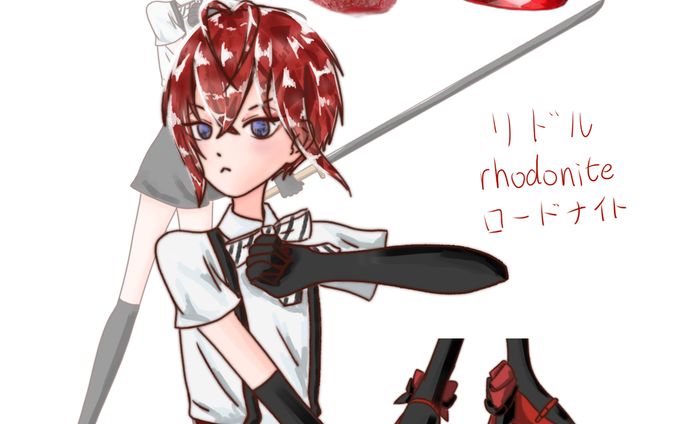 宝石の国パロ【ツイステ Fanart】