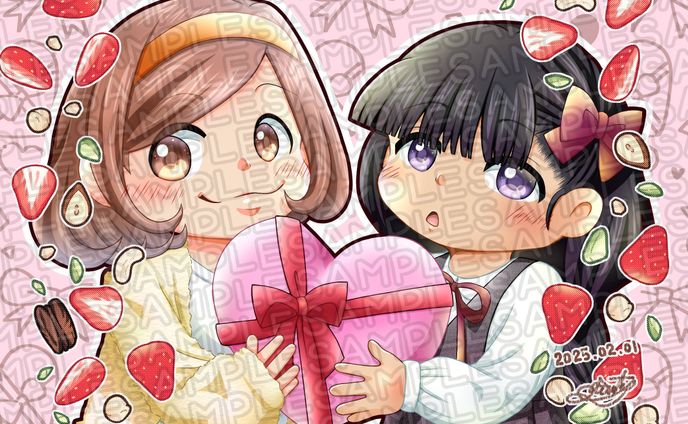 FANBOXプリント2025年2月イラスト
