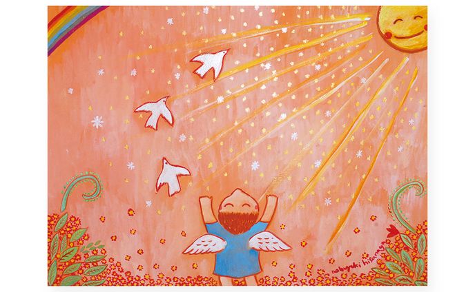 [イラスト]想像画「今ここに祈る」