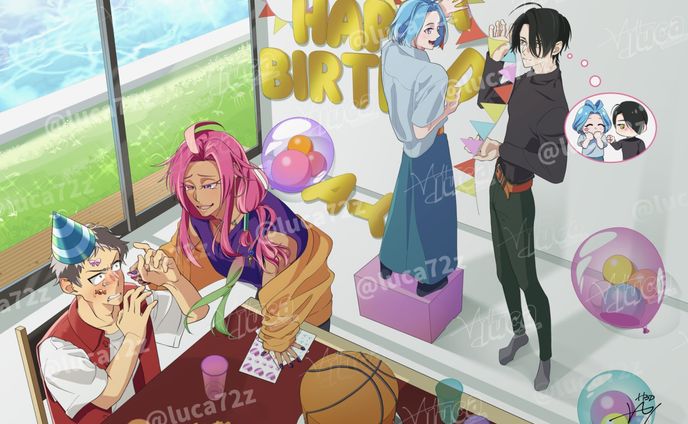 【SKIMAご依頼】誕生日イラスト