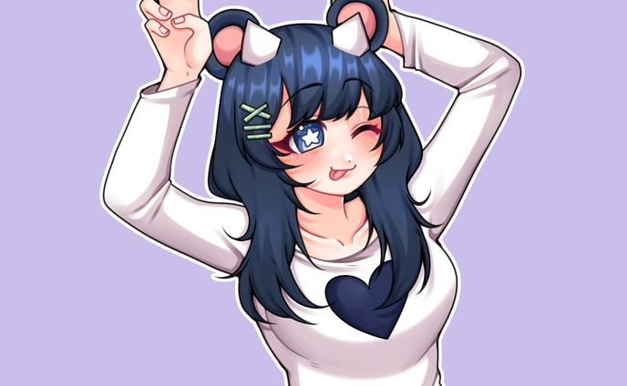 commission half body on twitter