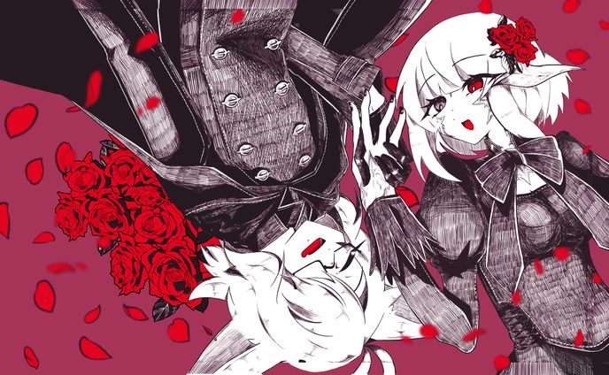 【同人】プレイマット用イラスト