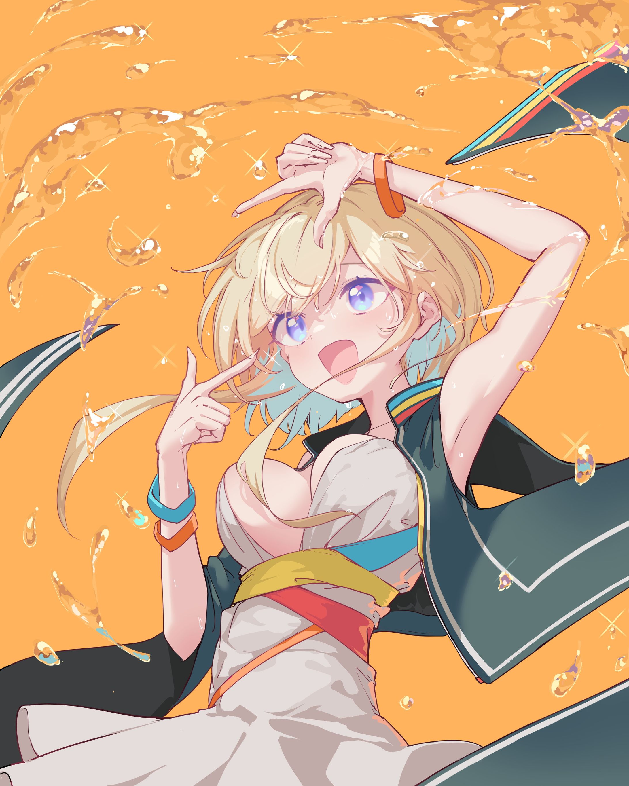 モノクロームと奔る水-1