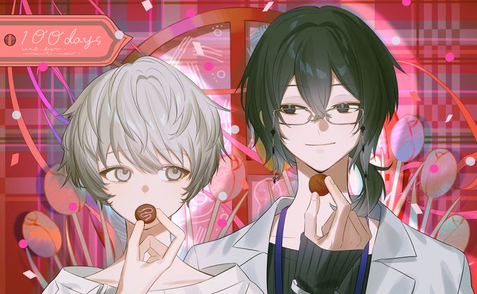 アルトレコード　100日記念イラスト