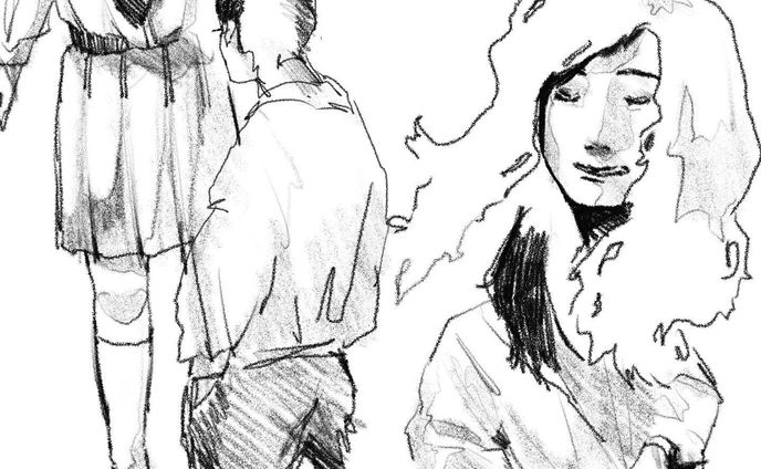 #drawing #croquis #sketch #illustration #painting #art  #artwork  #イラスト #イラストレーション