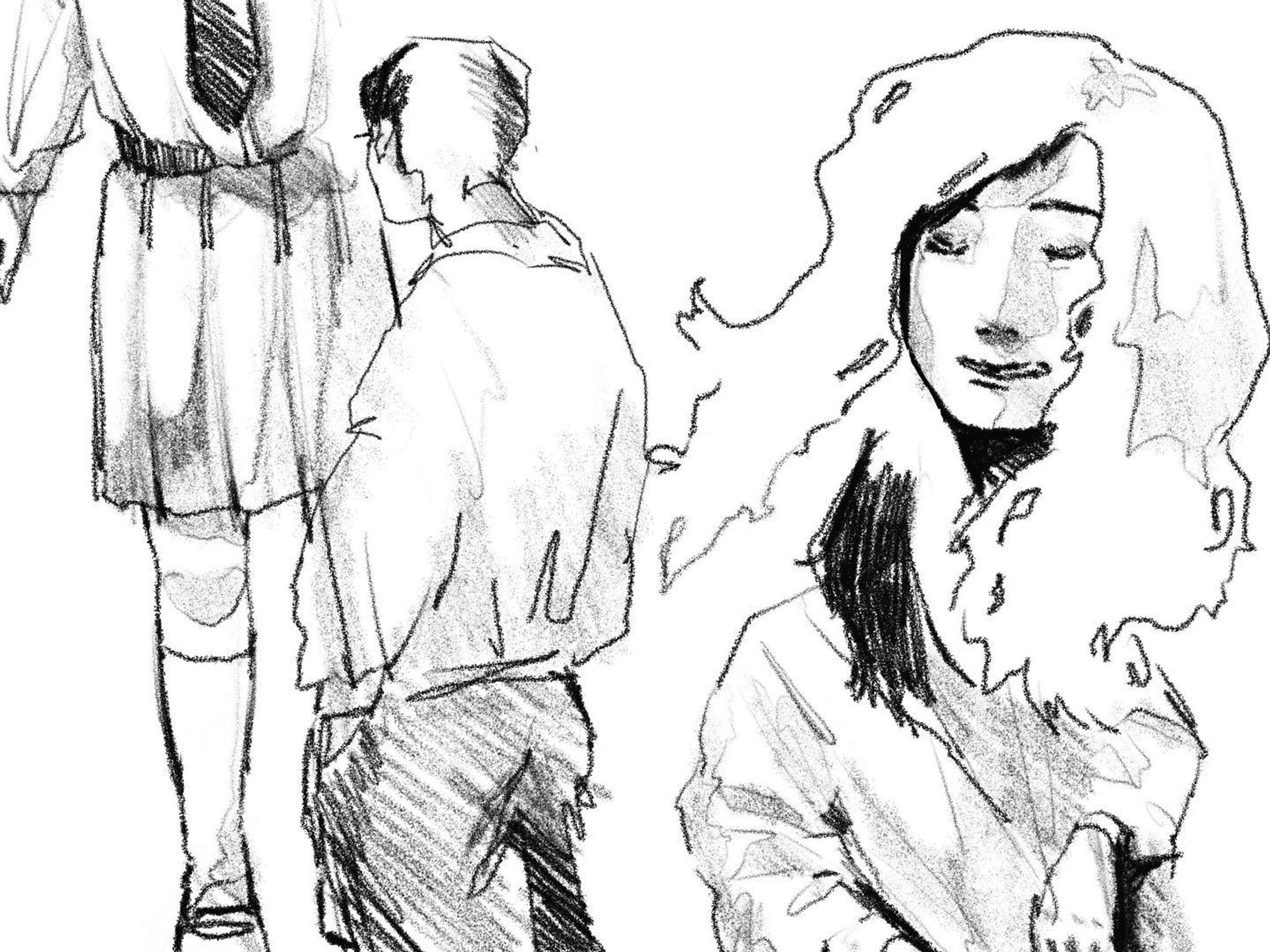 #drawing #croquis #sketch #illustration #painting #art  #artwork  #イラスト #イラストレーション-1