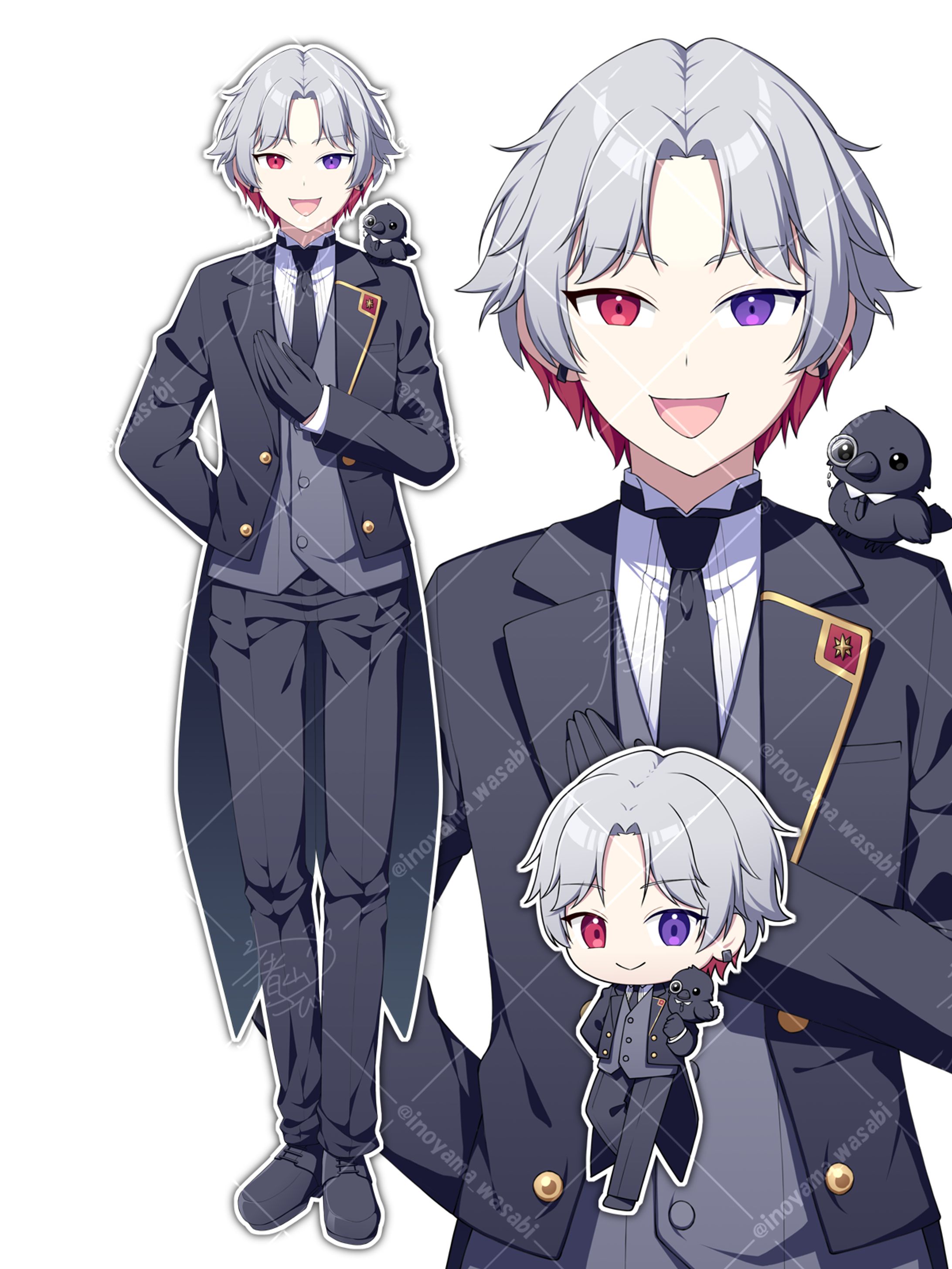 IRIAM用立ち絵＆SD-1