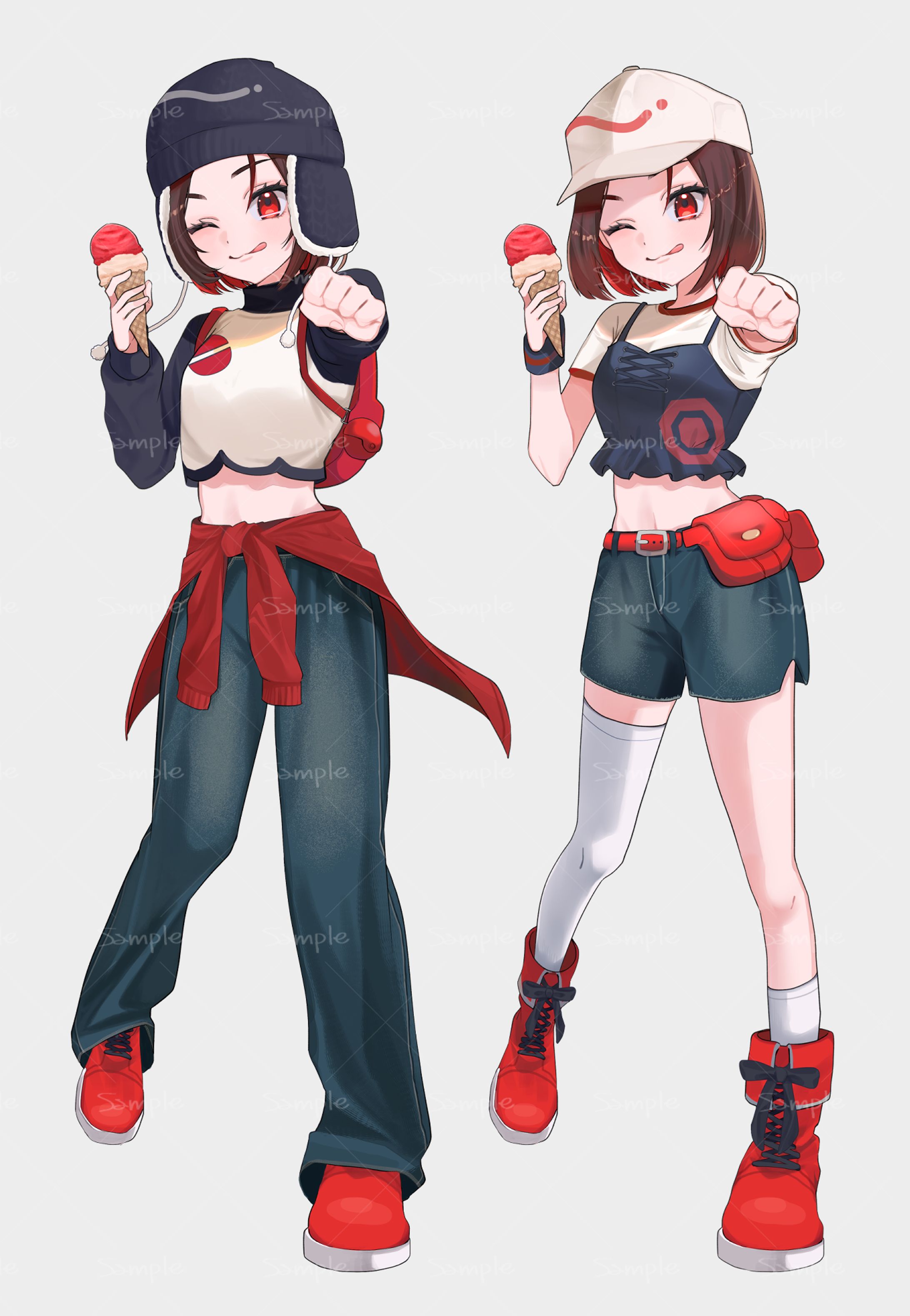 キャラクタービジュアル・デフォルメイラスト-1