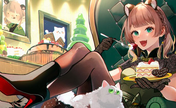 ぽんた様_お誕生日配信用イラスト