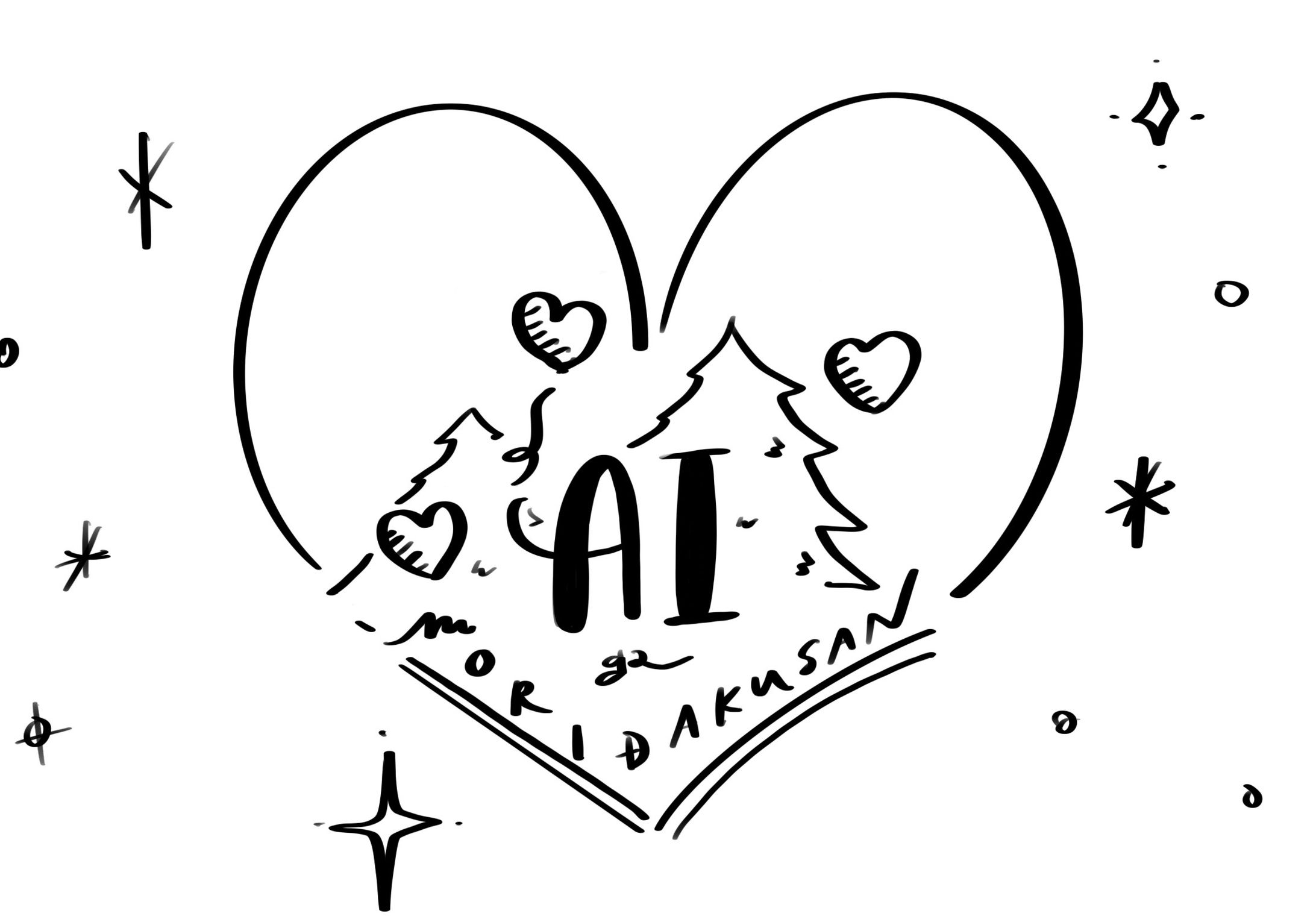 ＜自主制作＞ロゴ風デザイン-1