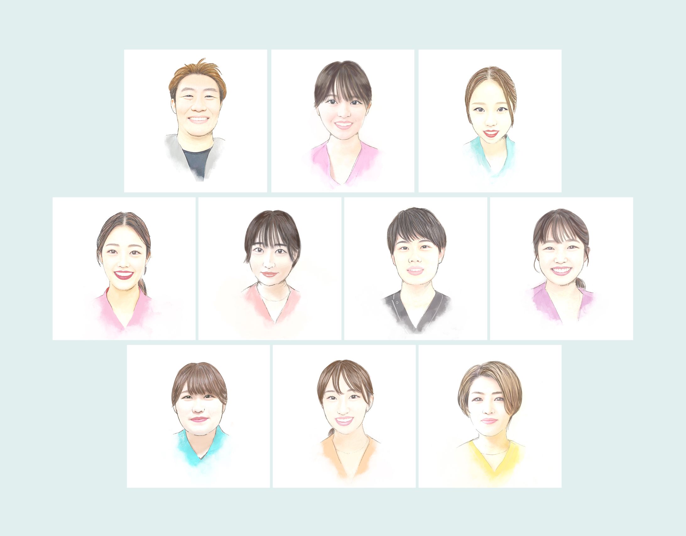 s様　似顔絵制作-1
