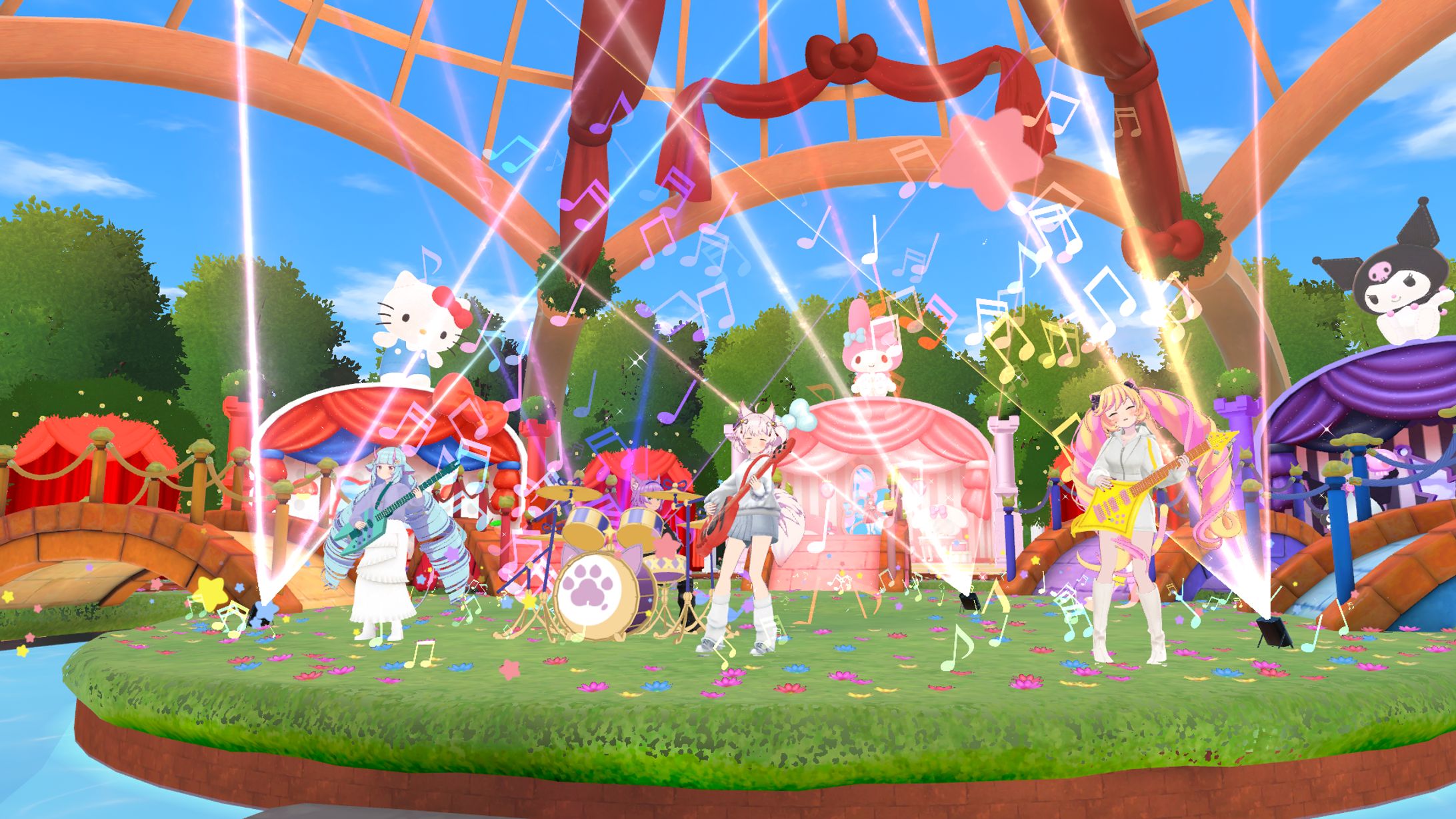 「Sanrio Virtual Festival 2025」ランウェイライブ演出製作-1