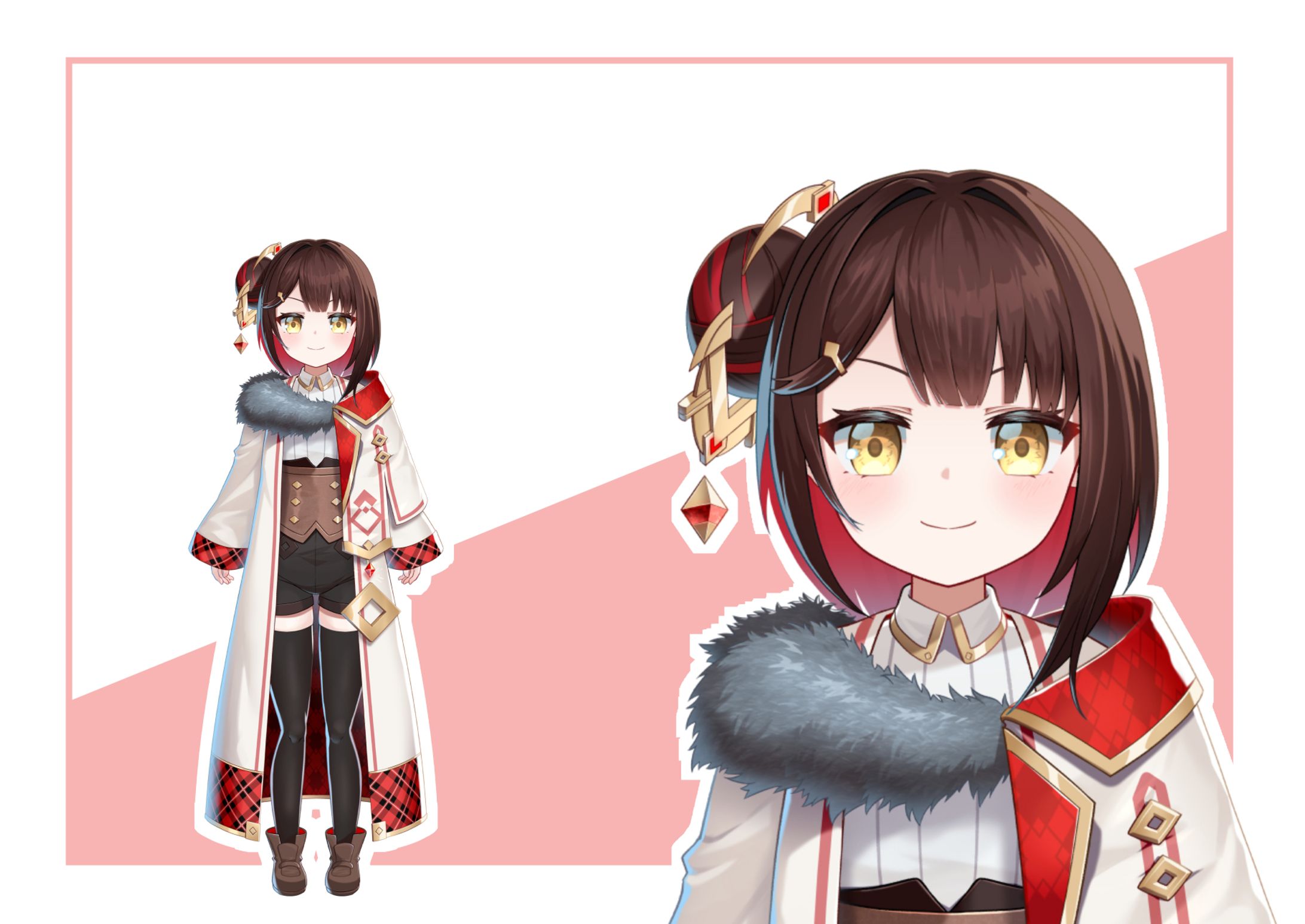 ファンタジー風Vtuberモデル-1