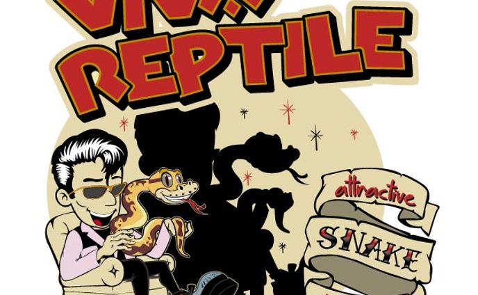 VIVA REPTILE 様　Tシャツデザイン